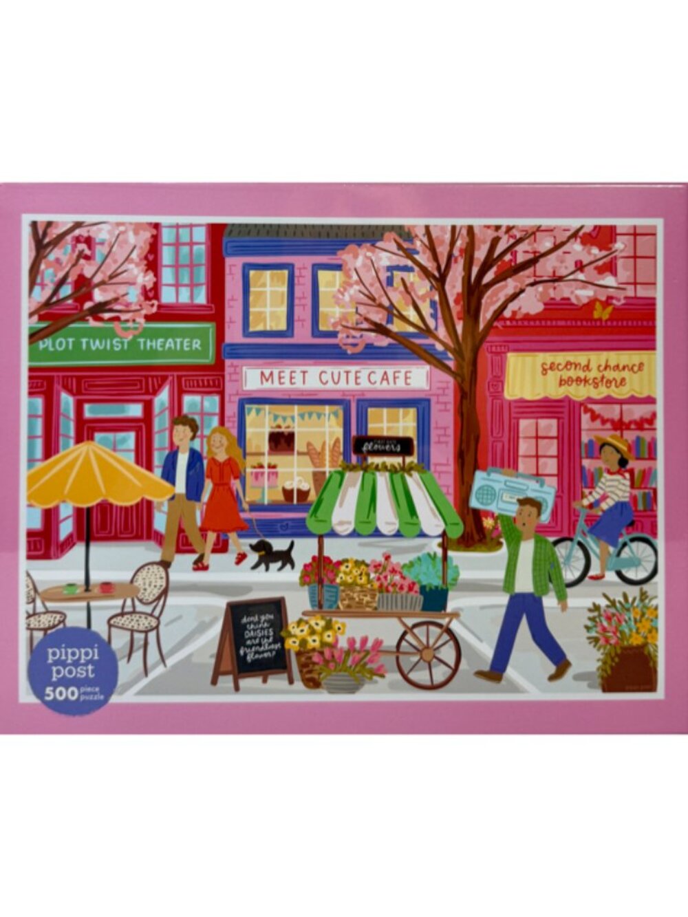 NEW Pippi Post Match Made In Pieces 500 Piece Jigsaw Puzzle Rom Com Bookstore
